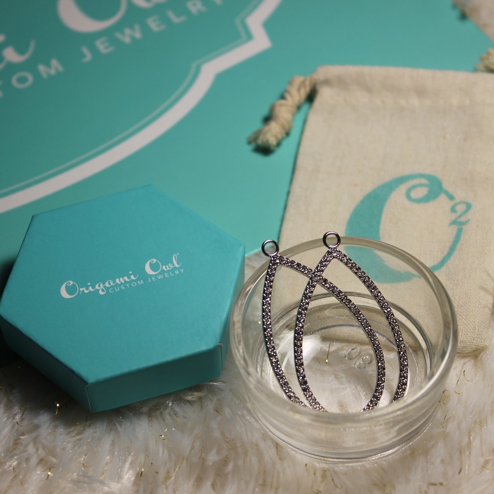 Swarovski Crystal Hoop earring